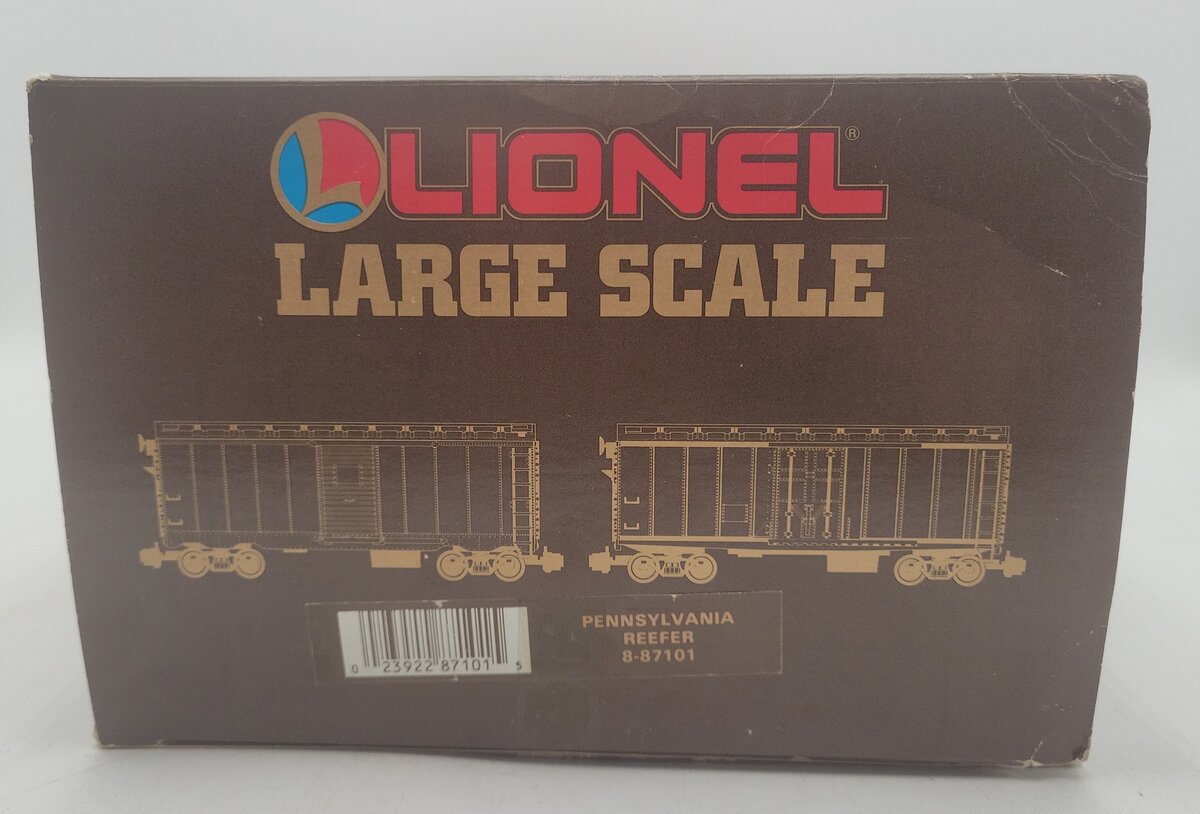 Lionel 8-87101 G Pennsylvania REA Reefer EX/Box