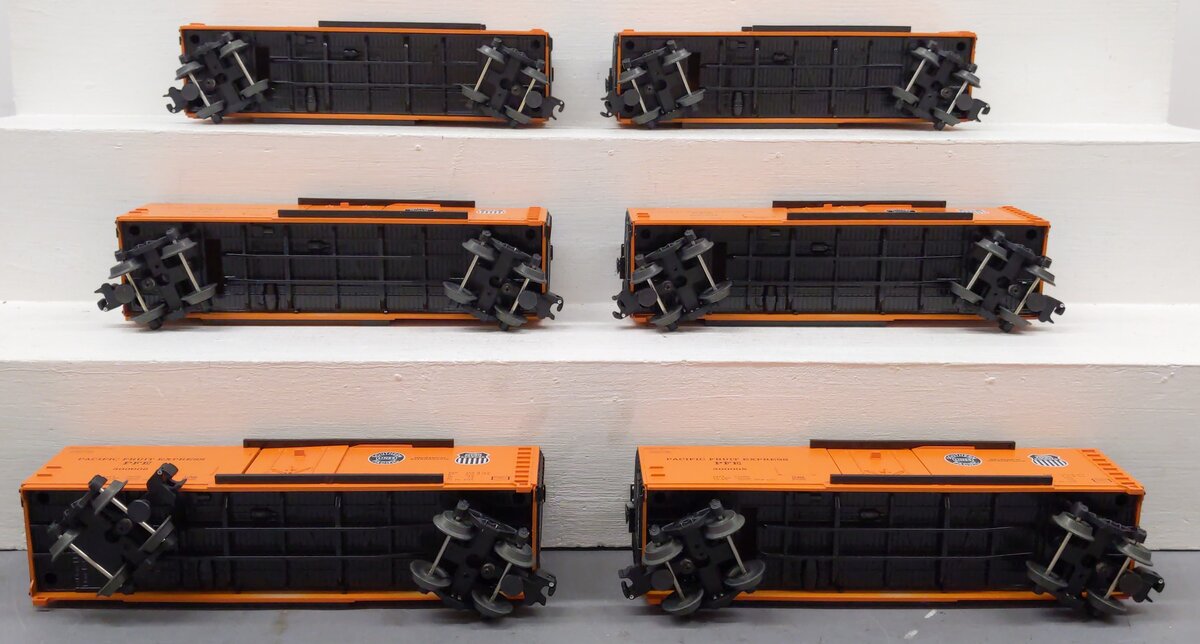 Lionel 6-17319 O Gauge Pacific Fruit Express Reefers (Set of 6) LN/Box