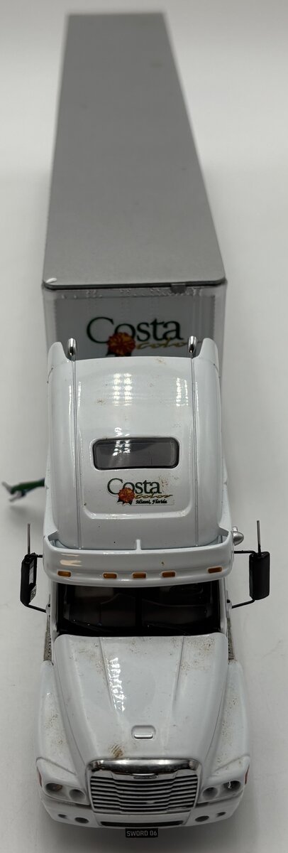 Sword Models SW2068 1:50 Costa Freightliner Century Tractor w/ Wabash 53ft Box EX/Box