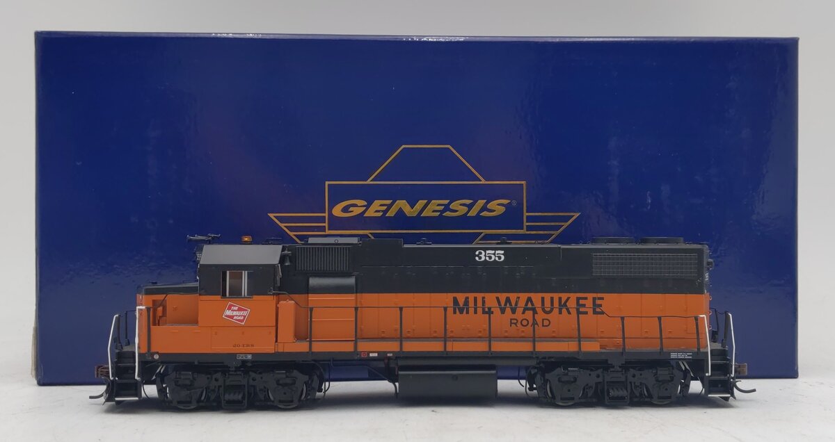 Athearn G40521 HO Scale Milwaukee Road GP38-2 Diesel Locomotive #355 LN/Box