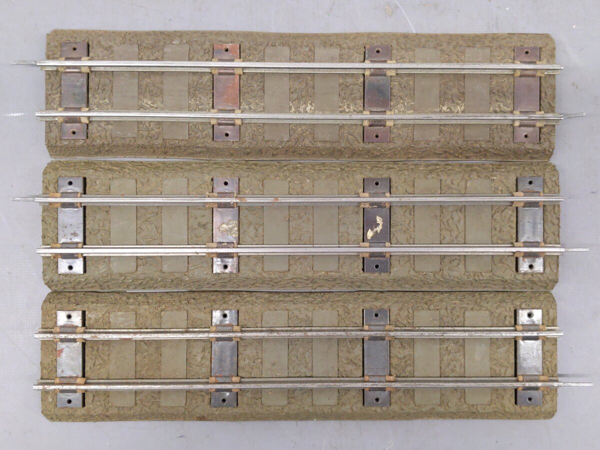 American Flyer & R Johnson S Gauge Straight & Curved Tracks & Roadbeds [28] VG