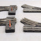 Lionel O42 Vintage O Manual Left-Hand & Right-Hand Switches (2 Pairs) VG