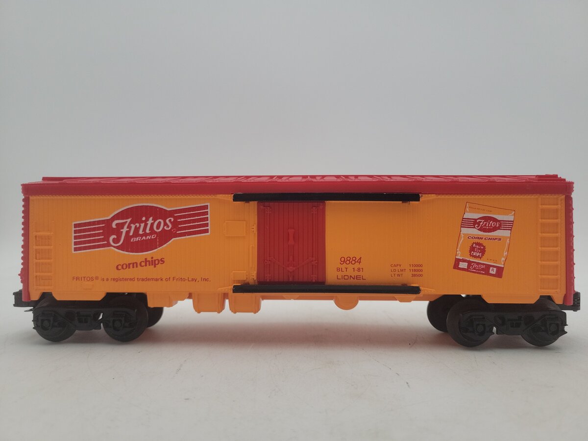 Lionel 6-9884 O Gauge Fritos Billboard Reefer Car EX/Box
