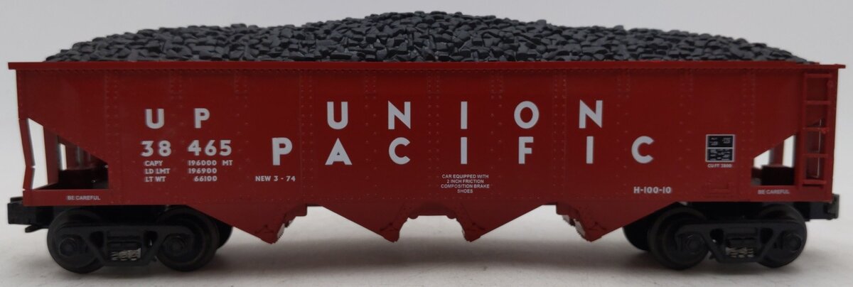 MTH 30-7521 O Gauge Union Pacific Hopper #38465 VG