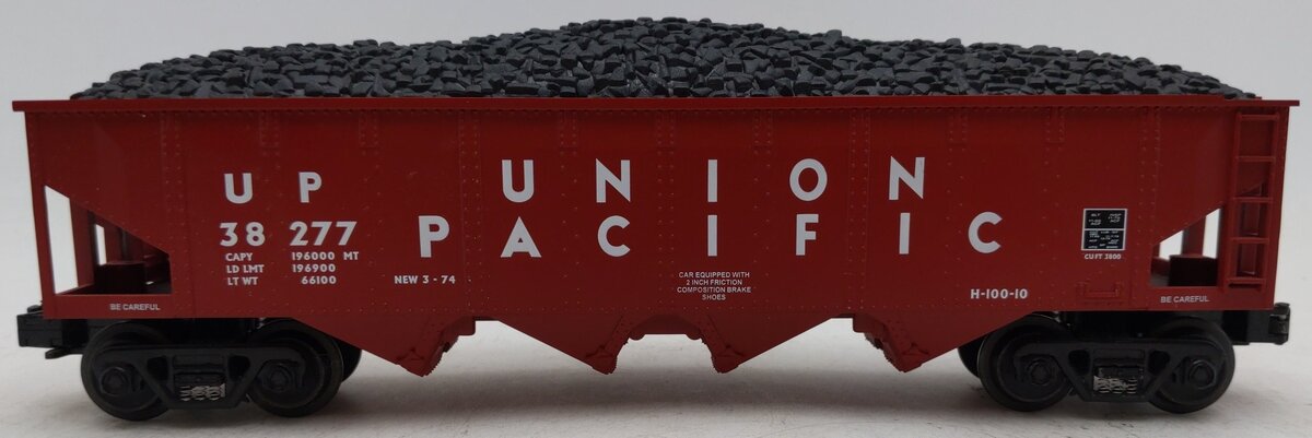 MTH 30-7521 O Gauge Union Pacific Hopper #38277 EX