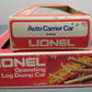 Lionel 6-9123 / 6-9300 O-Gauge Assorted Freight Cars [2] VG/Box