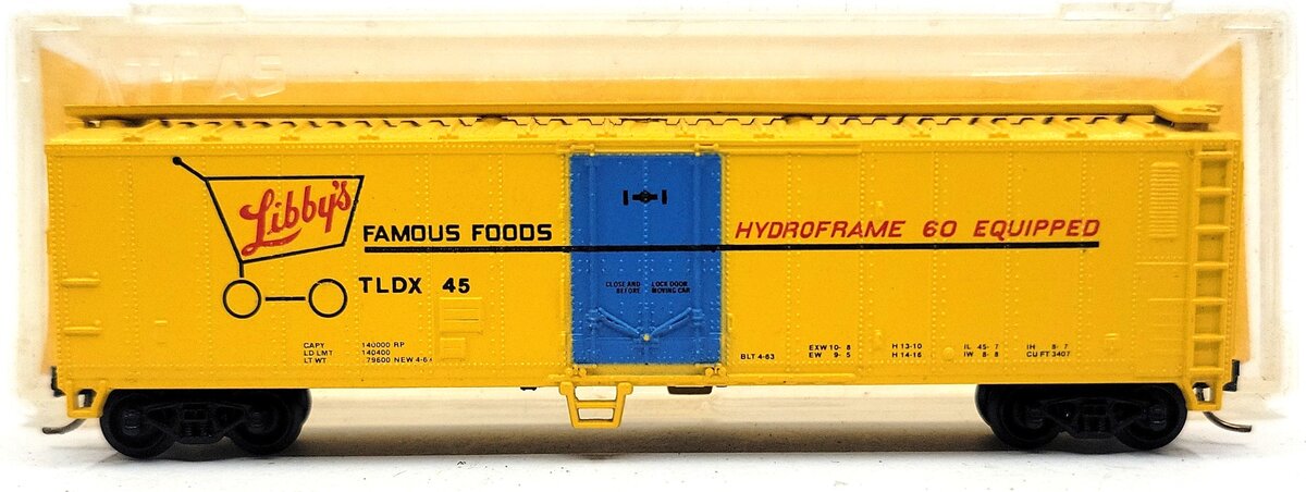 Atlas 3659 N Scale Libby's 50' Mechanical Reefer #45 LN/Box