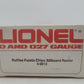 Lionel 6-9813 O Gauge Ruffles Potato Chips Billboard Reefer Car #9813 VG/Box