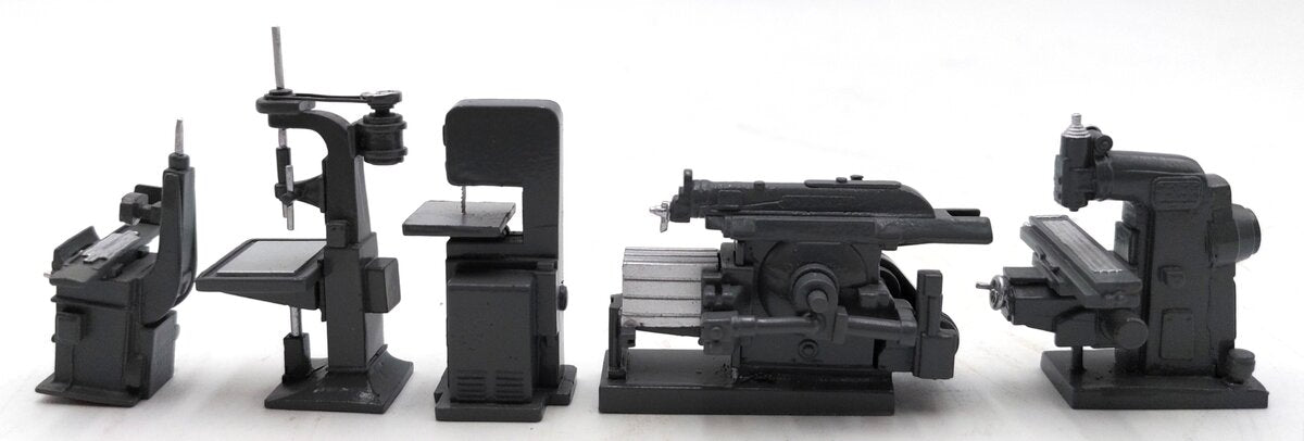 Overland 0811.1 O Scale Brass Machine Back Shop Casting Set NIB