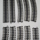 K-Line O Gauge SuperSnap Assorted Track Sections: 0716, 0736, 0732, 0750 [10] VG