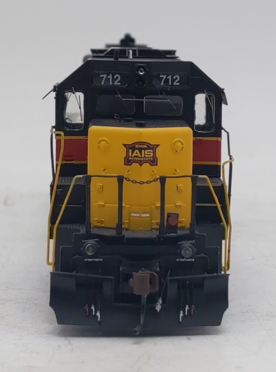 Athearn ATHG40838 HO Scale Iowa Interstate GP38-2 Diesel Loco #712 w/DCC&Sound LN/Box