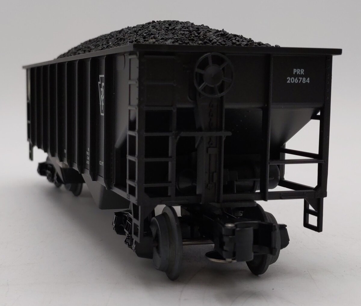 Weaver O Scale Pennsylvania Railroad 2 Bay 3 Rail Coal Car Hopper #206784 EX/Box