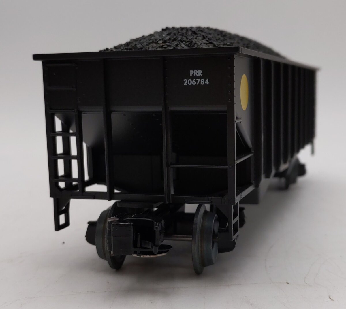 Weaver O Scale Pennsylvania Railroad 2 Bay 3 Rail Coal Car Hopper #206784 EX/Box