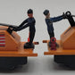 American Flyer 740 Vintage S American Flyer Lines Operating Handcars (2) VG