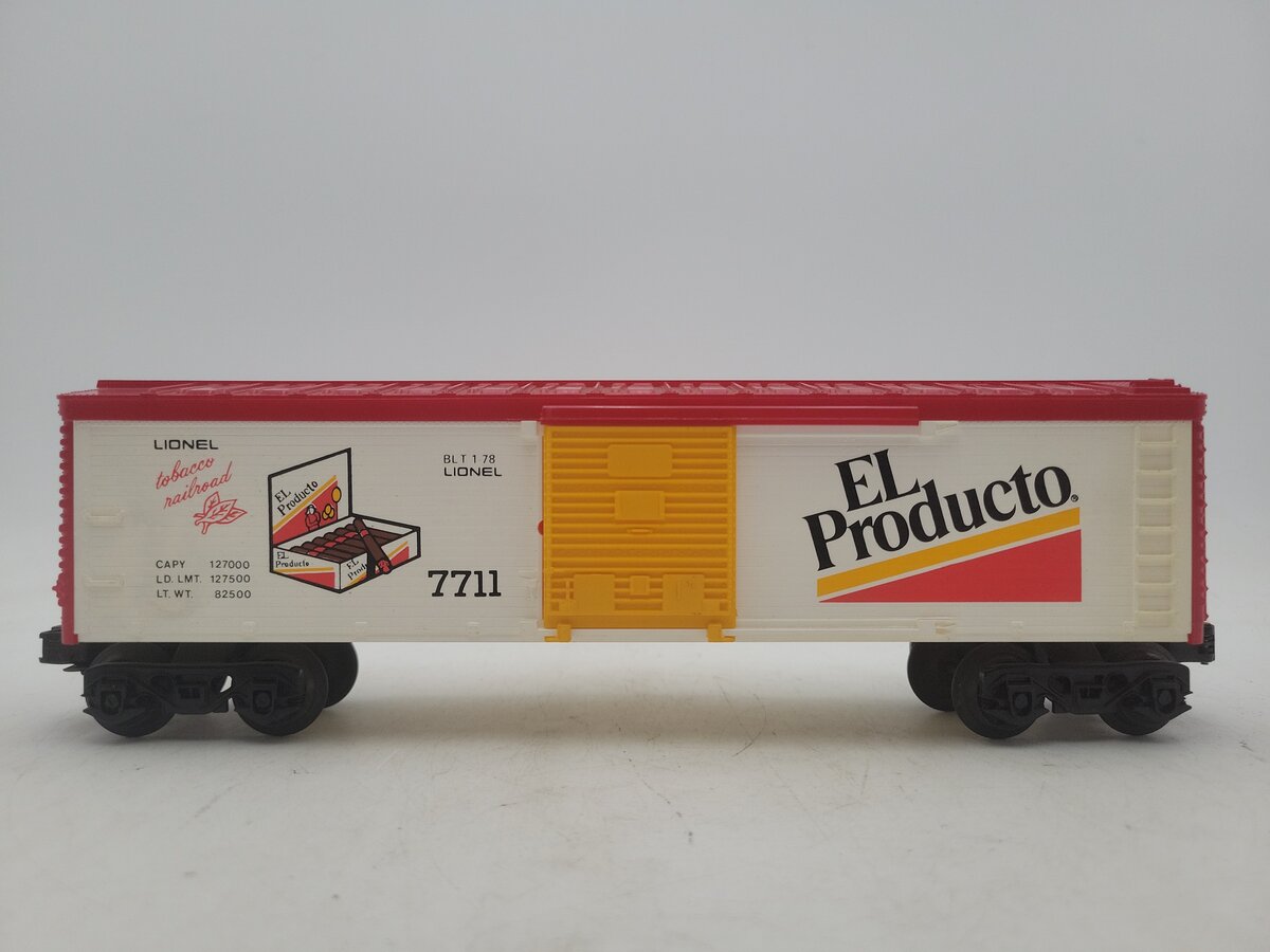 Lionel 6-7711 O Gauge El Producto Boxcar EX