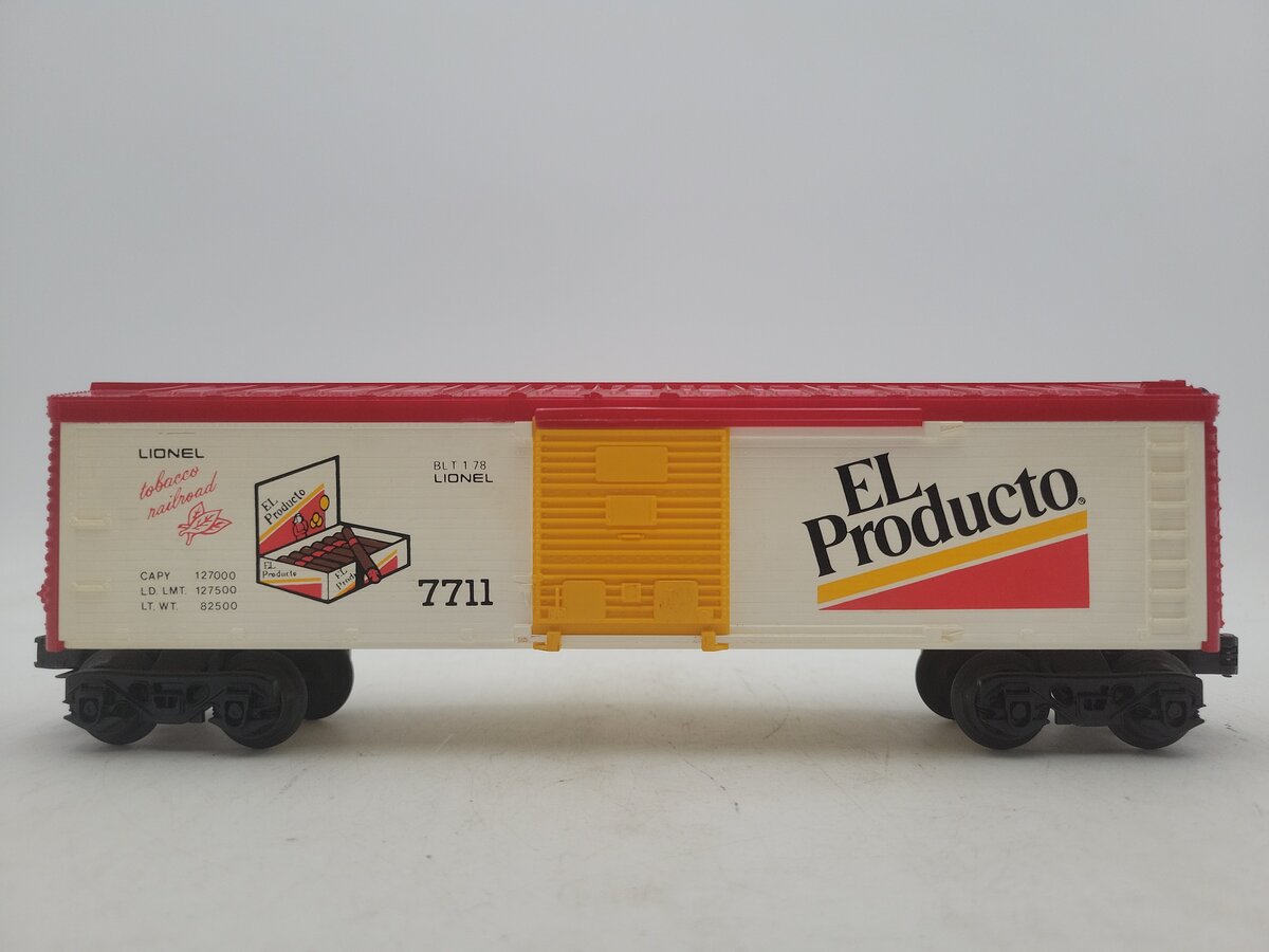 Lionel 6-7711 O Gauge El Producto Boxcar EX