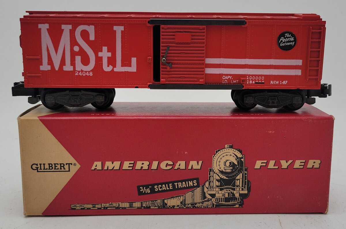 American Flyer 24048 Vintage S Minneapolis and St. Louis Boxcar EX/Box