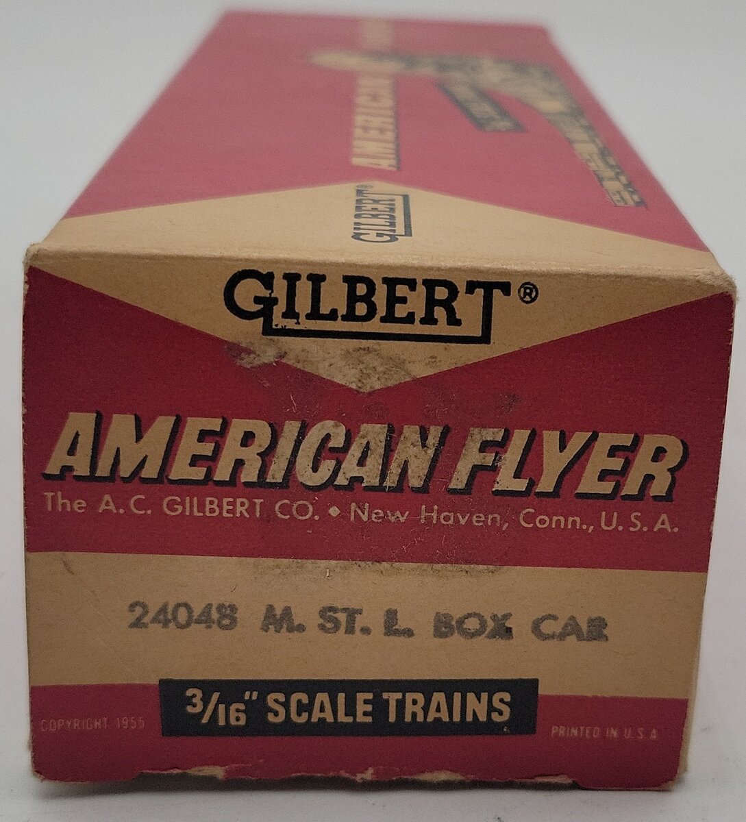 American Flyer 24048 Vintage S Minneapolis and St. Louis Boxcar EX/Box
