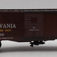 Williams WAL03 O Gauge Pennsylvania Classic Boxcar #608655 LN/Box