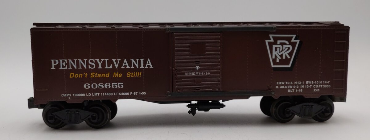 Williams WAL03 O Gauge Pennsylvania Classic Boxcar #608655 LN/Box