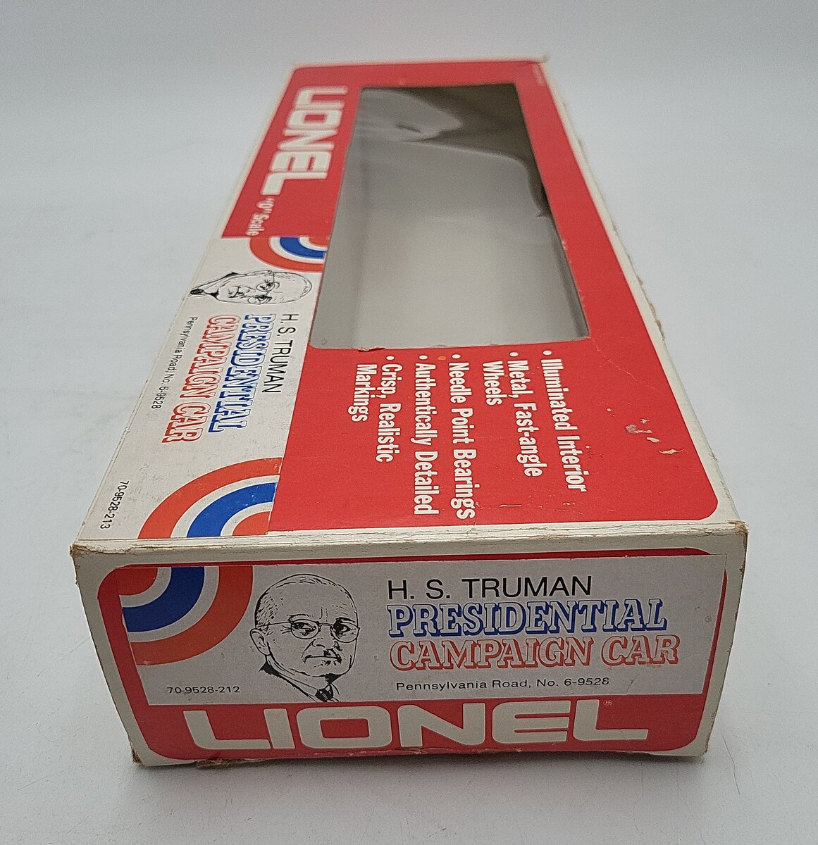 Lionel 6-9528 O Gauge Pennsylvania President Truman Campaign Car EX/Box