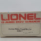 Lionel 6-9877 O Gauge Gerber Baby Food Billboard Reefer Car EX/Box