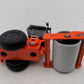 NZG 604 1:87 Scale Metal-Collection 87 Orange/Grey Hamm 3414 Roller Diecast VG