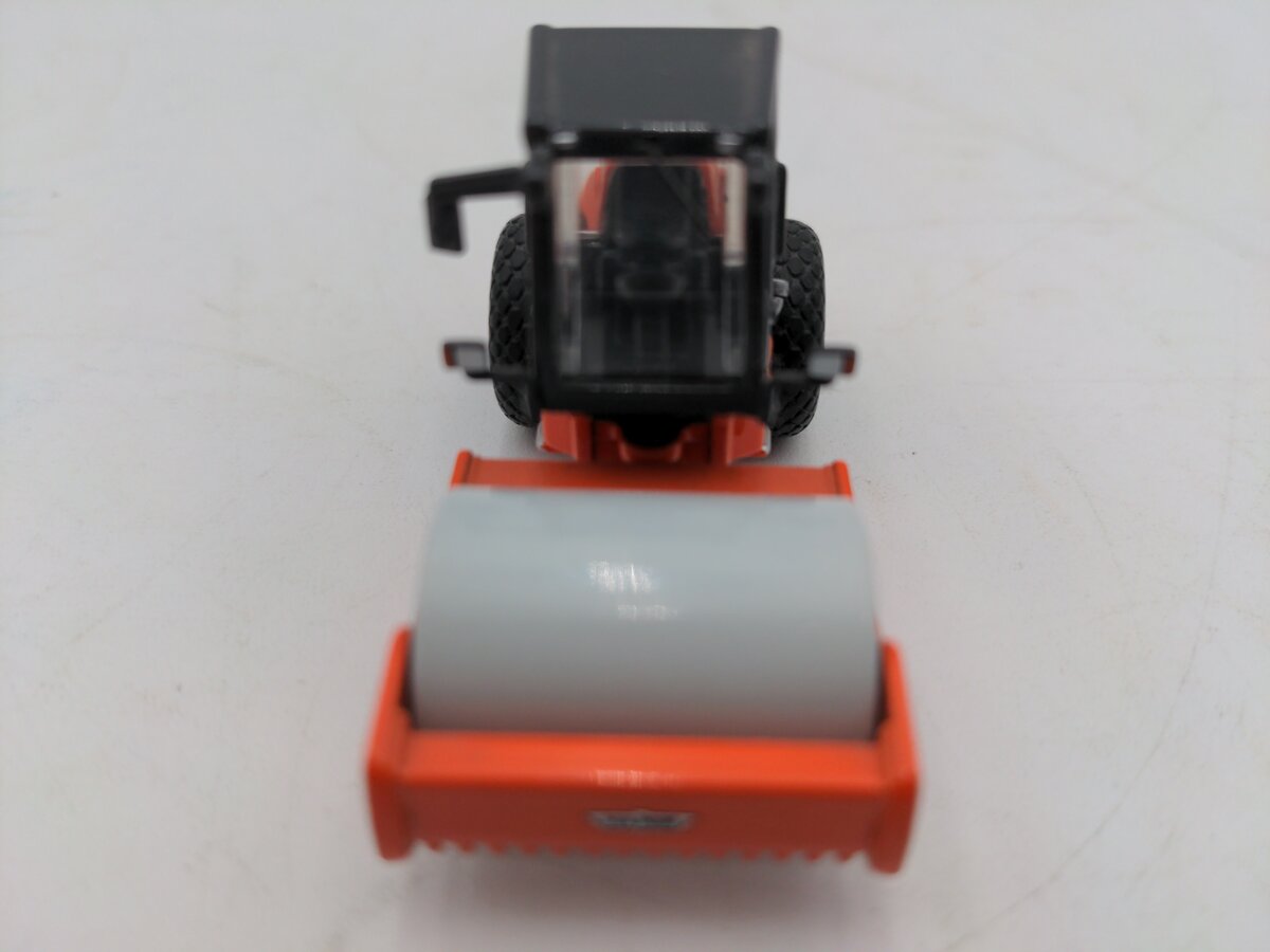 NZG 604 1:87 Scale Metal-Collection 87 Orange/Grey Hamm 3414 Roller Diecast VG