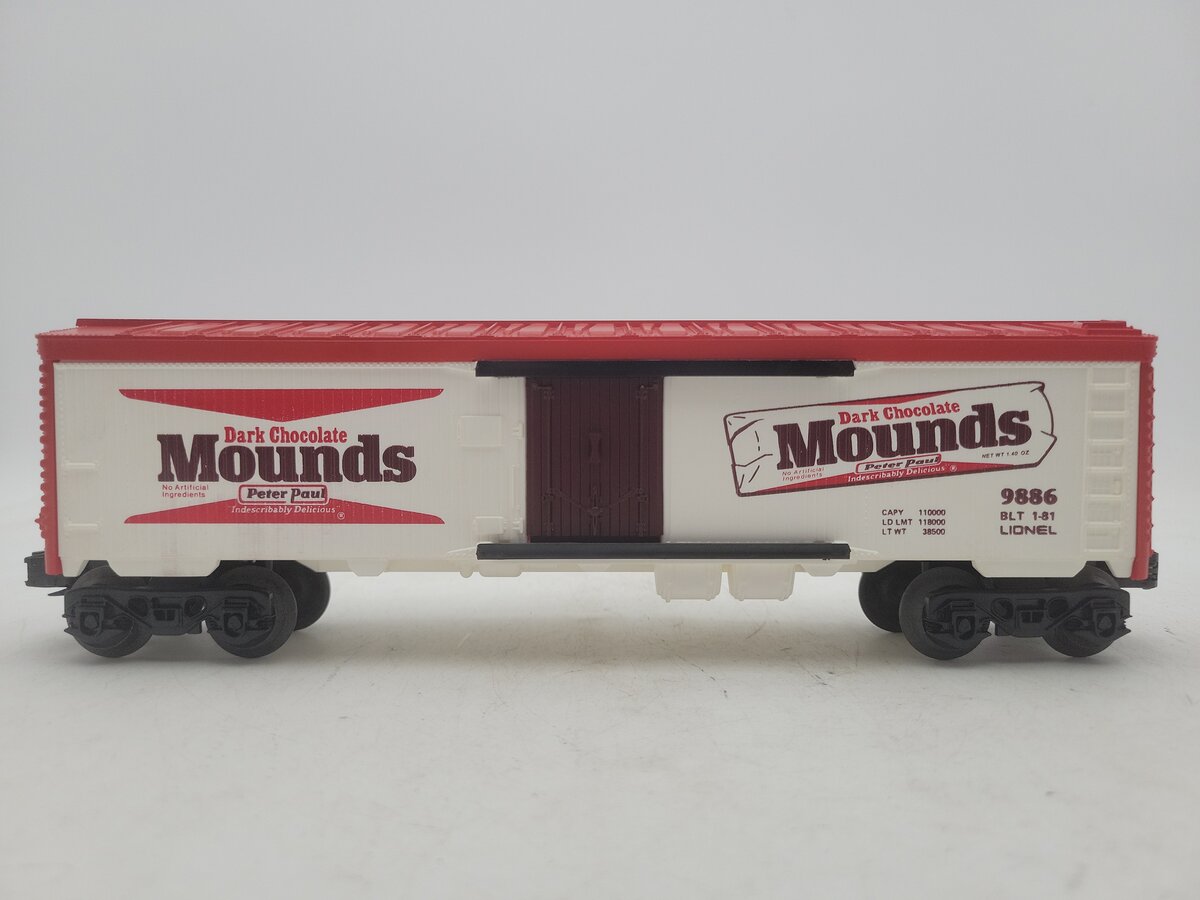 Lionel 6-9886 O Gauge Mounds Billboard Reefer Car EX/Box