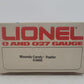 Lionel 6-9886 O Gauge Mounds Billboard Reefer Car EX/Box