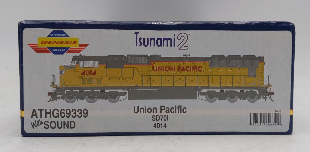Athearn ATHG69339 HO Union Pacific SD70I Diesel Locomotive #4014 w/DCC&Sound NIB
