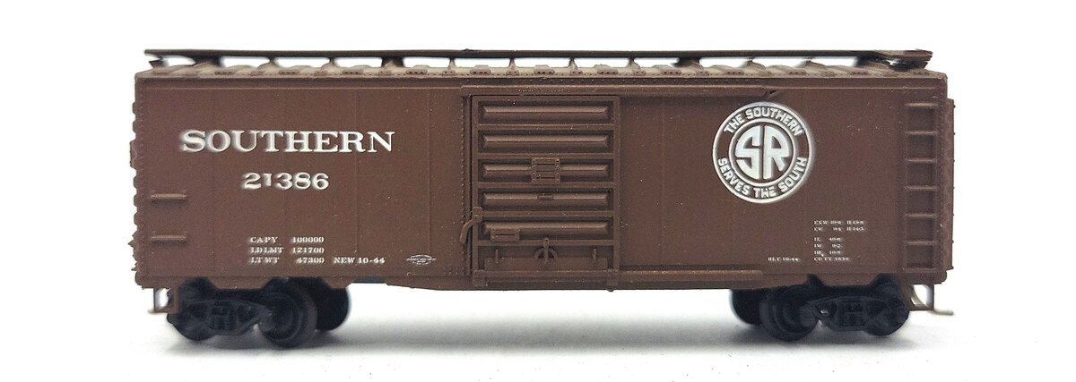 Roco 28503 N Scale Southern Boxcar #21386 LN