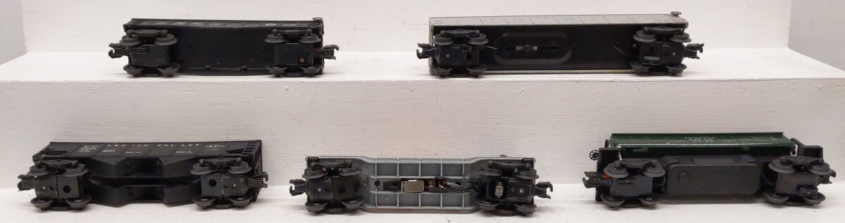 Lionel Vintage O Gauge Freight Cars #3520,25000,356225,3459,347000 [5] VG