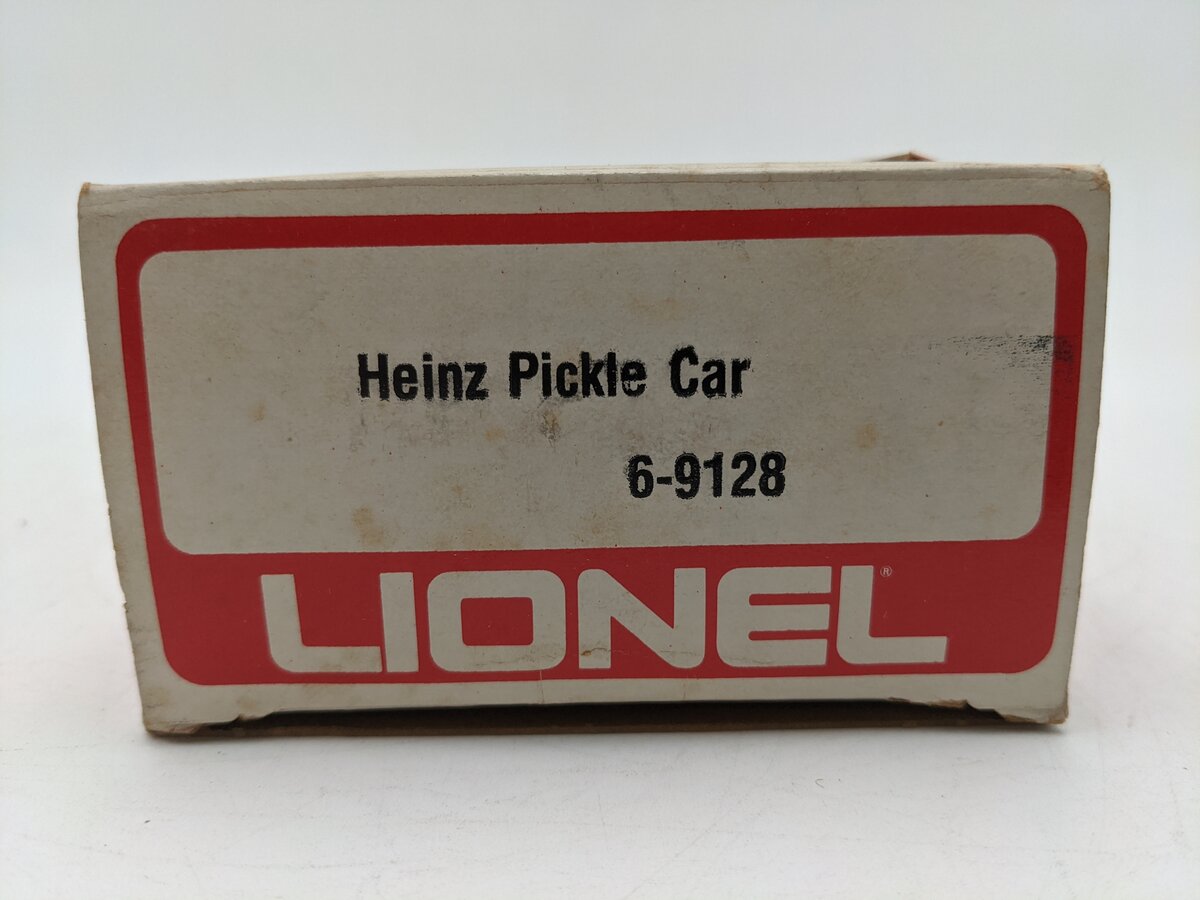Lionel 6-9128 O Gauge Heinz Pickle Vat Car #9128 EX/Box