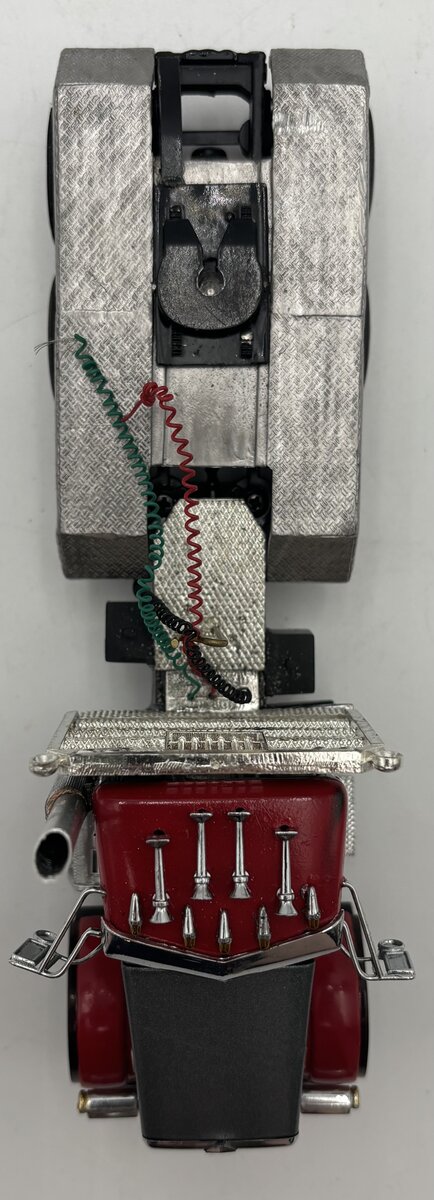 Sword Models 1:50 Red/Gray Peterbilt 357 8x4 Semi-Tractor Diecast EX