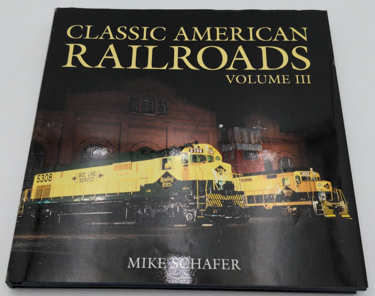 MBI 978-0-7603-2363-2 Classic American Railroads 3 Pcs Box Set by Mike Schafer LN