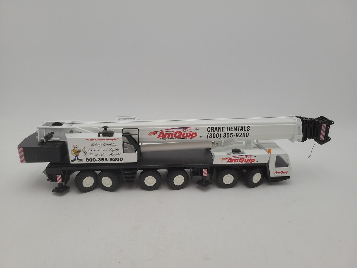Conrad 2091/02 1:50 Scale Diecast GMK 6350 All Terrain Hydraulic Crane Am Quip LN/Box