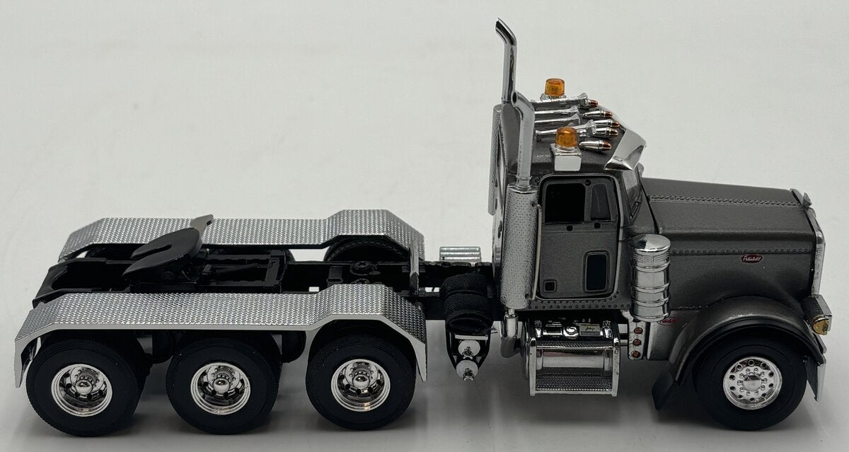 Sword Models 1:50 Gray Peterbilt 357 8x4 Semi-Tractor Diecast LN