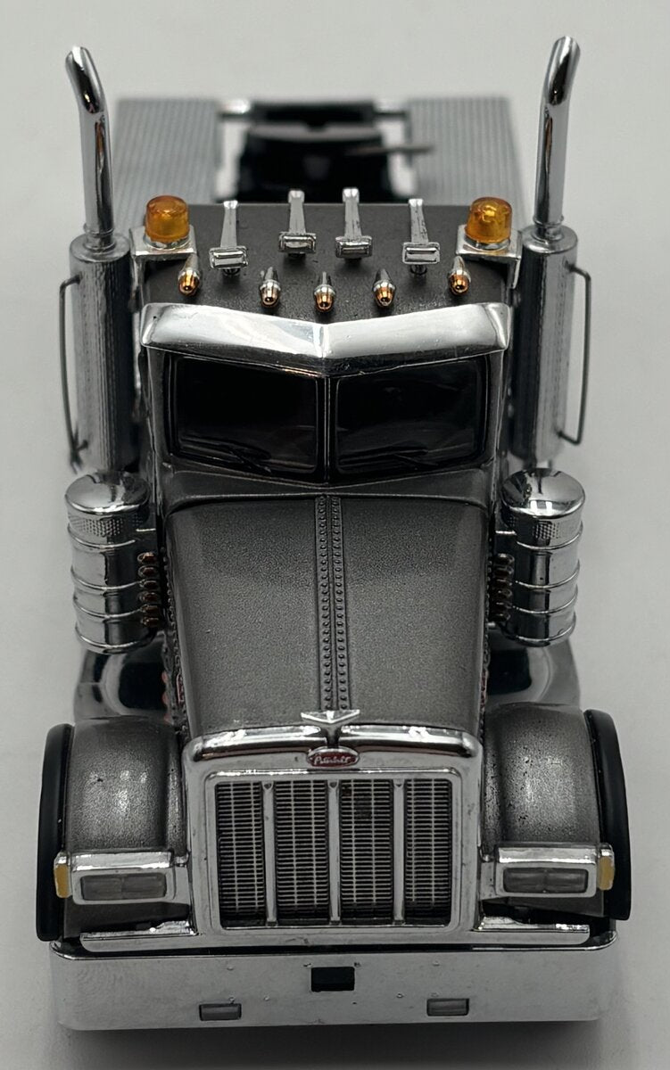 Sword Models 1:50 Gray Peterbilt 357 8x4 Semi-Tractor Diecast LN