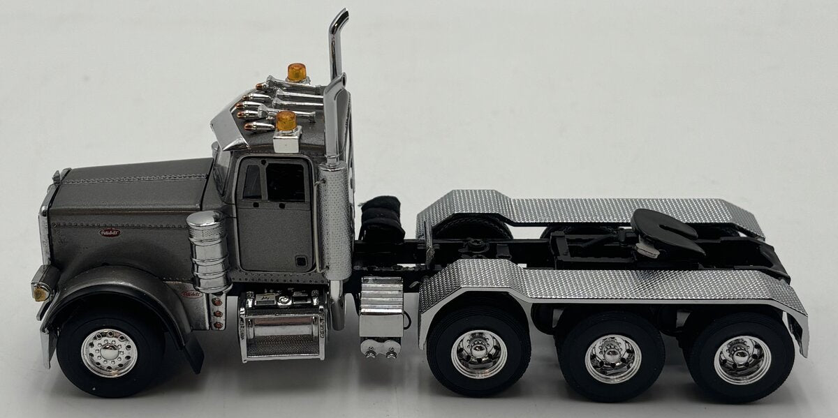 Sword Models 1:50 Gray Peterbilt 357 8x4 Semi-Tractor Diecast LN