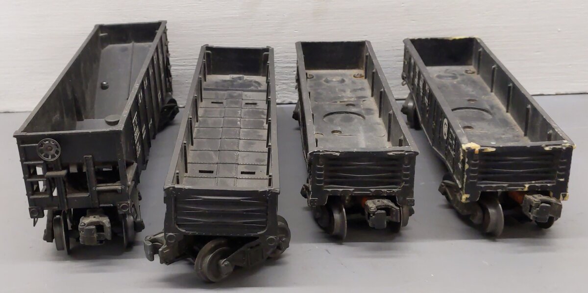 Lionel Vintage O Gauge Freight Cars: 6462,347000,347000,25000 [4] VG