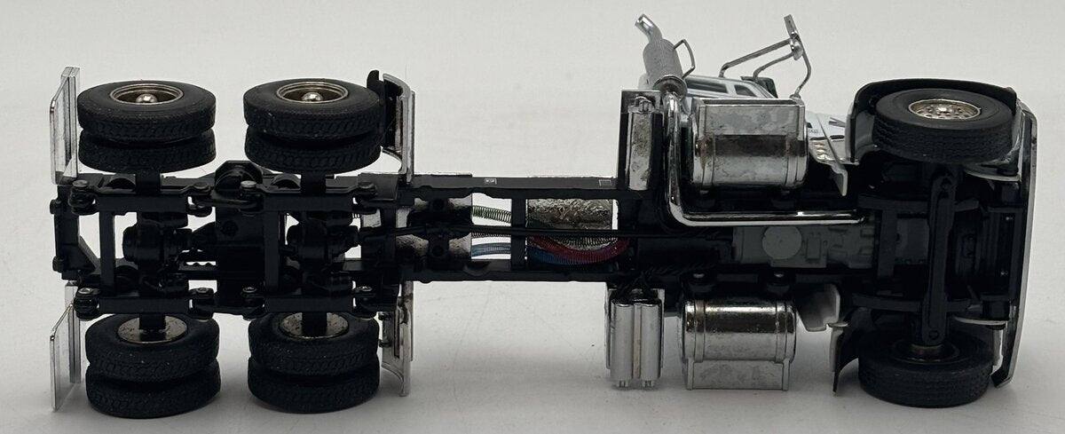 Sword Models SW2041-W 1:50 White Peterbilt 357 6x4 Semi-Tractor w/Blue Livery EX