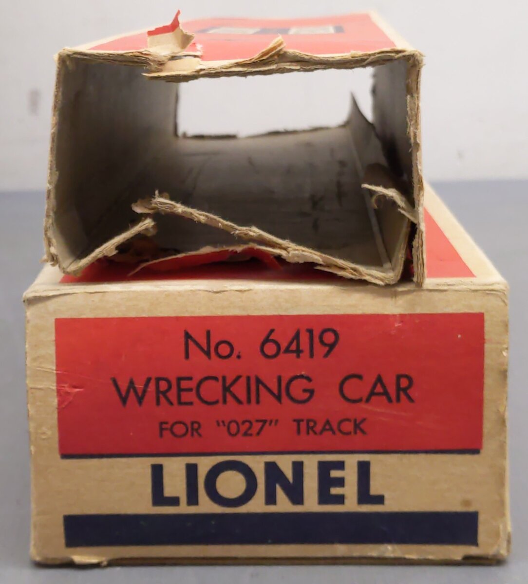 Lionel Vintage O Gauge Freight Cars #6419,6561 [2] VG/Box