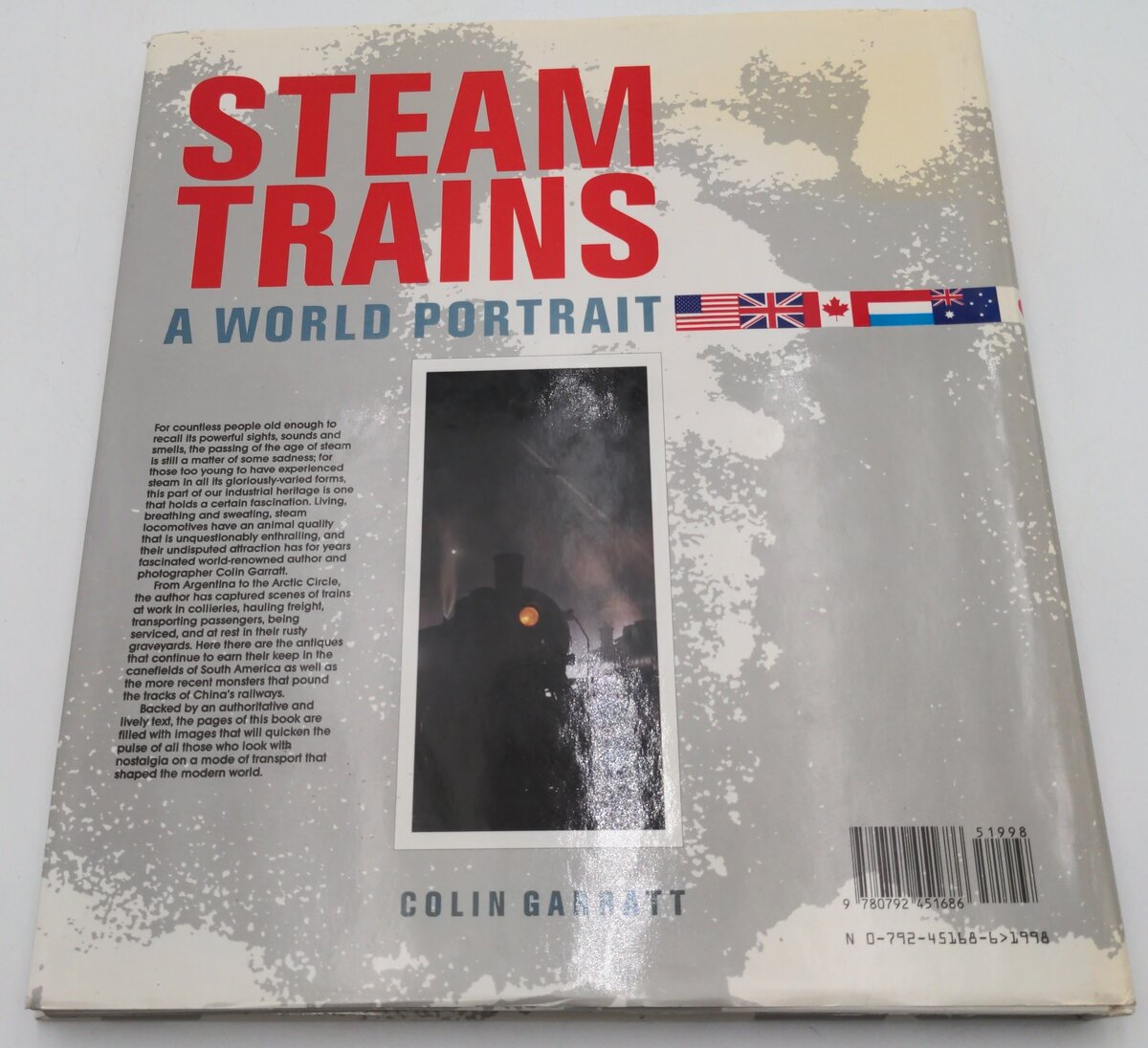 Mallard Press 0-792-45168-6 Steam Trains A World Portrait By Colin Garratt LN