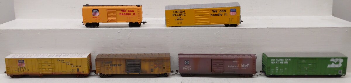 Lionel/Bachmann HO Cust.Freight Cars #10022,168178,732325,499051,1116,460293 [6] VG