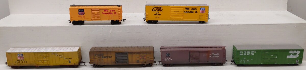 Lionel/Bachmann HO Cust.Freight Cars #10022,168178,732325,499051,1116,460293 [6] VG