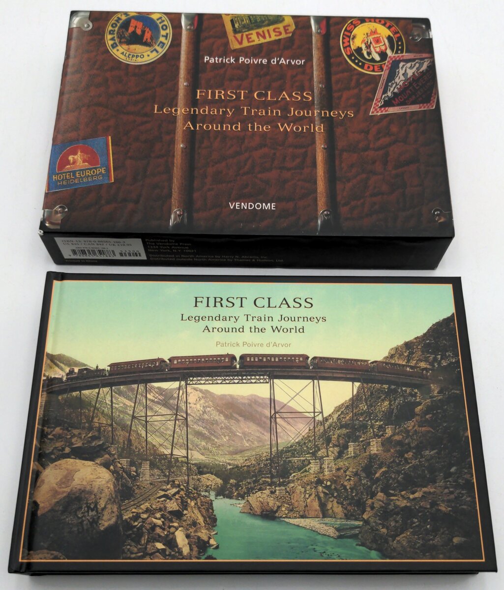 Vendome Press 978-0-86565-188-3 First Class Legendary Train Journeys LN