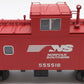 Atlas 6662-2 O Gauge Norfolk Southern Cupola Caboose #555518 (3 Rail) LN/Box