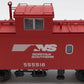 Atlas 6662-2 O Gauge Norfolk Southern Cupola Caboose #555518 (3 Rail) LN/Box