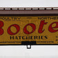 Atlas 41451 N Scale Boote's Hatcheries Wooden Reefer Car #90535 LN/Box